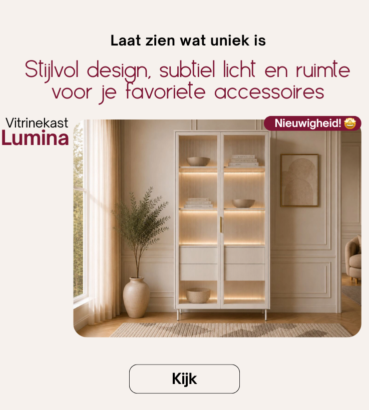 Vitrinekast Lumina