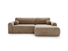 Donkerbeige \ Velvet \ Rechts
