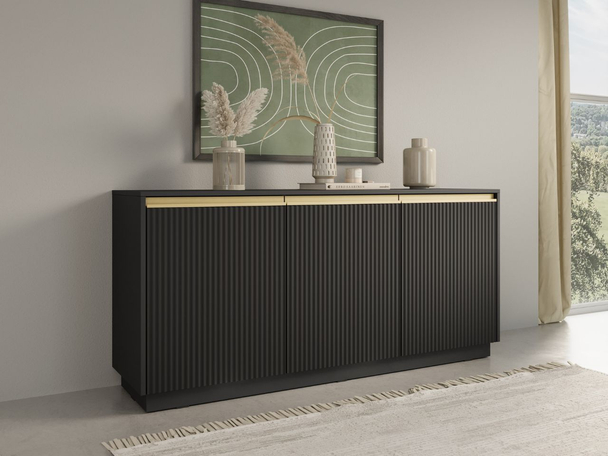 Dressoir met deuren 154 cm Roland Zwart