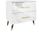 Wit \ Zwart en goud