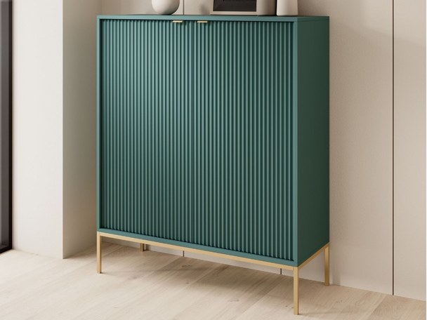 Dressoir met deuren Amber Groen
