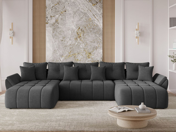 U-Bank met Slaapfunctie en Opbergruimte Decor U Anthracite