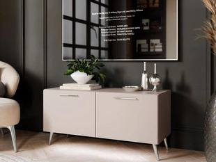 TV-meubel 100 cm met deuren en ledverlichting Noaé Kashmir