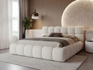 Bed met Opbergruimte en lattenbodem 140x200 Modo Beige