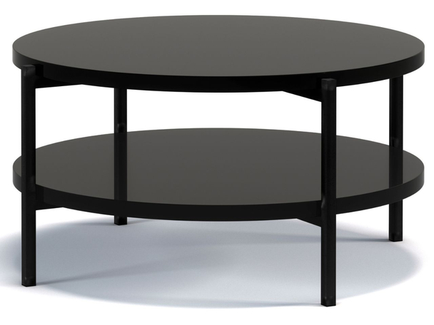 Dubbele Salontafel Sevilla Zwart glans