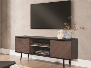 TV-Meubel met Deuren Nemi Bruin