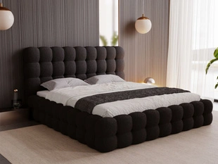 Bed met Opbergruimte en lattenbodem 120x200 Twist Zwart
