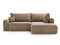 Donkerbeige \ Velvet \ Rechts