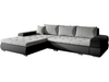 Grijs || Zwart \ Velours || Eco-leer