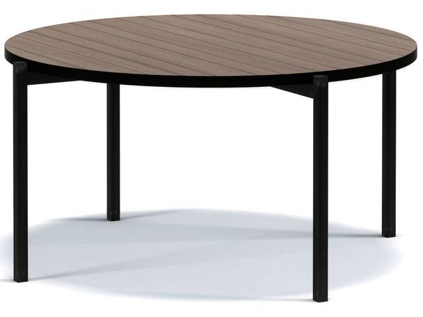 Ronde Salontafel Sevilla 84 cm Donkerbruin