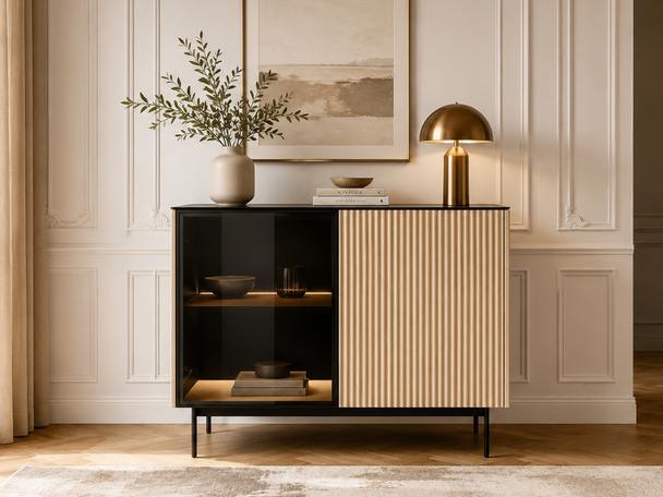 Dressoir met deuren Auroé Vicenza Eik