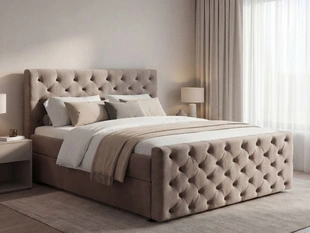 Boxspring met Opbergruimte 160x200 Montego Bruin