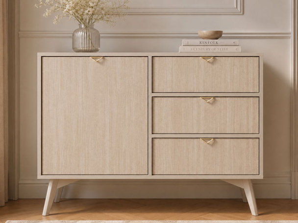 Dressoir met Deuren en Lades Modena Beige