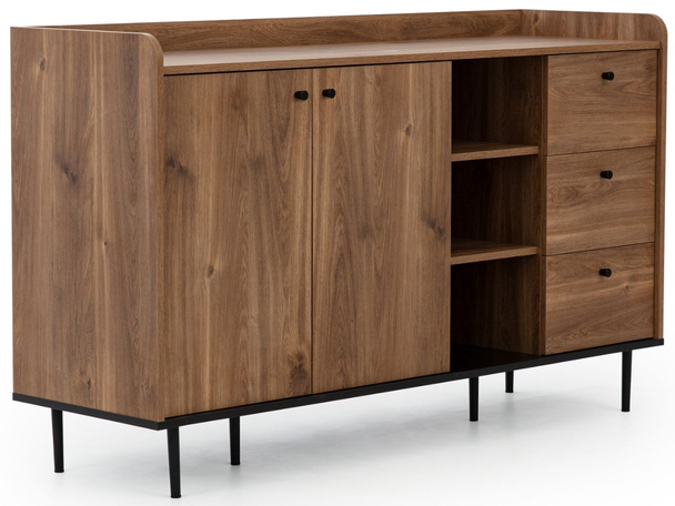 Dressoir met Deuren en Lades Vasa Bruin