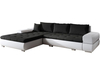 Wit || Zwart \ Velours || Eco-leer