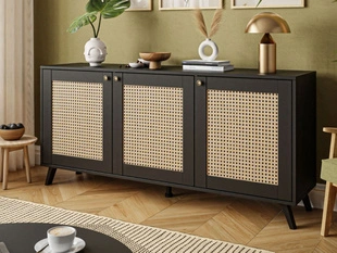 Dressoir met deuren Bellance Zwart
