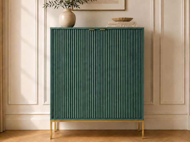 Dressoir met deuren Amber Groen