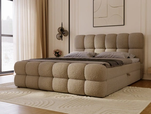 Boxspring met Opbergruimte 200x200 Modo Bruin