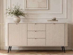 Dressoir met Deuren en Lades Viva Beige