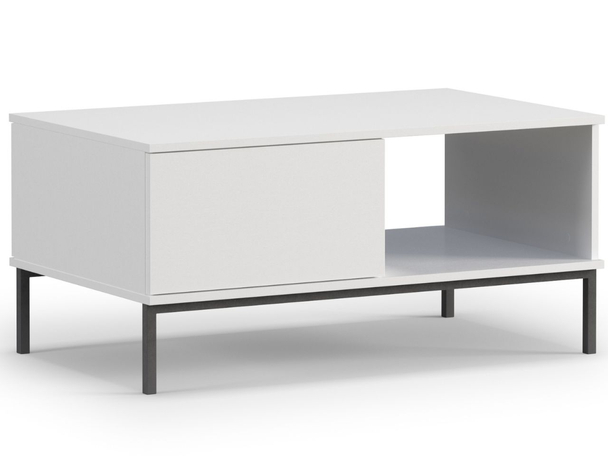 Salontafel met Lades Soroko Wit