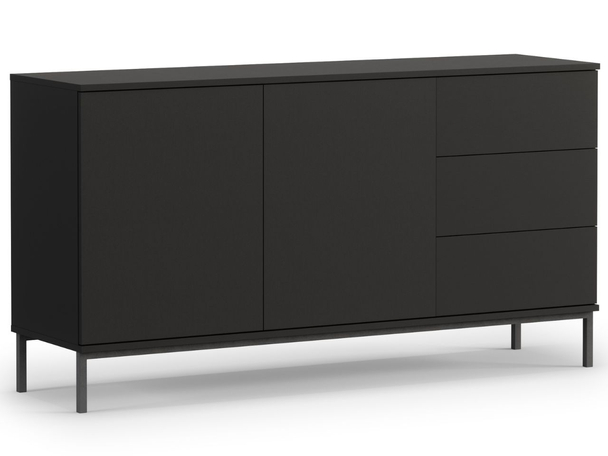Dressoir met Deuren en Lades Soroko Zwart
