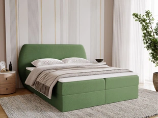 Boxspring met Opbergruimte 180x200 Bogota Groen