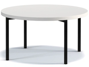 Ronde Salontafel Sevilla Witte mat