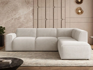Hoekbank Rechts Eluno Licht beige