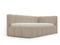 Donkerbeige \ Boucle \ Rechten