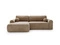 Donkerbeige \ Velvet \ Links