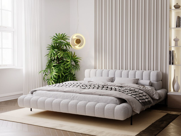 Bed met lattenbodem 120x200 Imagine Grijs