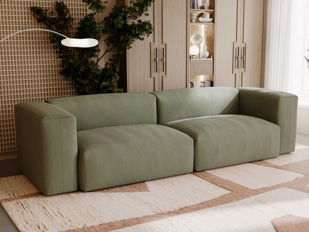3-zits bank voor de woonkamer Landi Groen