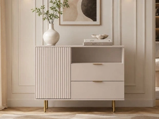 Dressoir met Deuren en Lades Ankara Beige