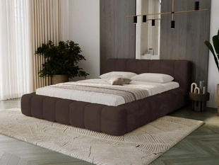 Bed met Opbergruimte en lattenbodem 180x200 Ibiza Bruin