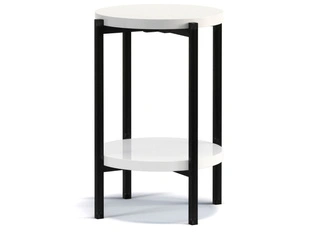 Bijzettafel Sevilla Witte glans