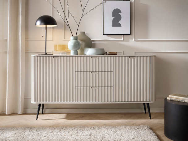 Dressoir met Deuren en Lades Viva Beige
