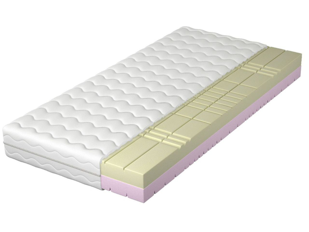 Schuimmatras met 7-zones polyurethaanschuim Ovelo 140x200
