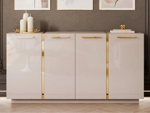Dressoir met deuren en handgrepen Lunelie Kashmir glans