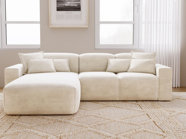 Hoekbank Links Leni Beige