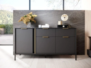 Dressoir met Deuren en Lades Drino Anthracite
