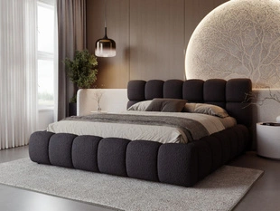 Bed met Opbergruimte en lattenbodem 160x200 Modo Zwart