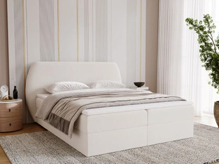 Boxspring met Opbergruimte 120x200 Bogota Crème