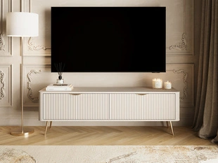 TV-Meubel met Deuren 163 cm Latina Beige