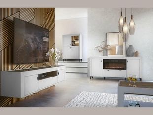 Meubelset voor woonkamer Messina Wit
