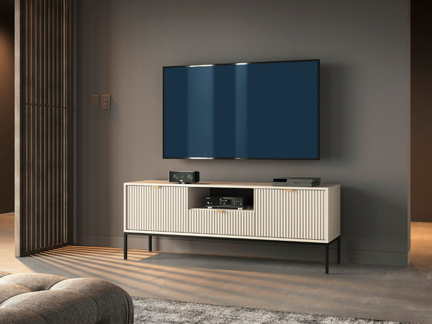 TV-Meubel met deuren en lade Amber Kashmir
