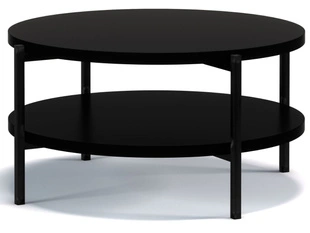 Dubbele Salontafel Sevilla Zwart mat