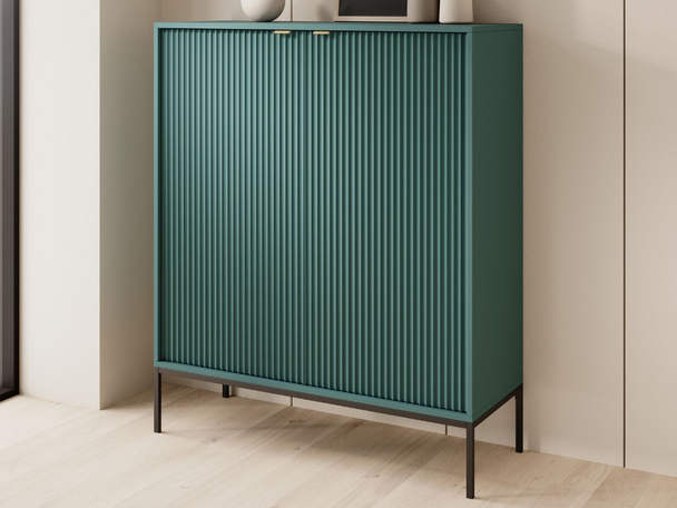 Dressoir met deuren Amber Groen