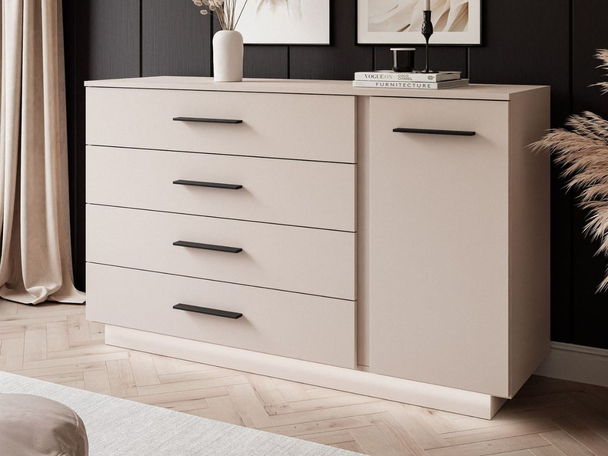 Dressoir met deuren en lades Nuveo Kashmir