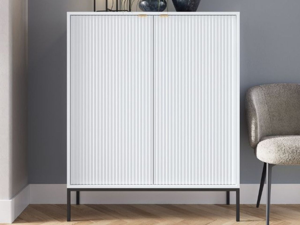 Dressoir met deuren Amber Wit