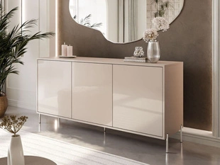 Dressoir met deuren op metalen poten Vivance Kashmir glans